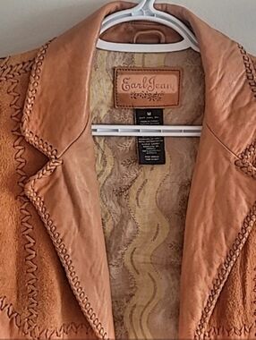 Earl Jean Vintage 1970's Genuine Leather Jacket